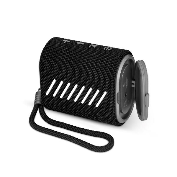 Police Mini Speakers - Black [V] - سبيكر مكبر صوت - ميني - بوليس - كفالة 12 شهر