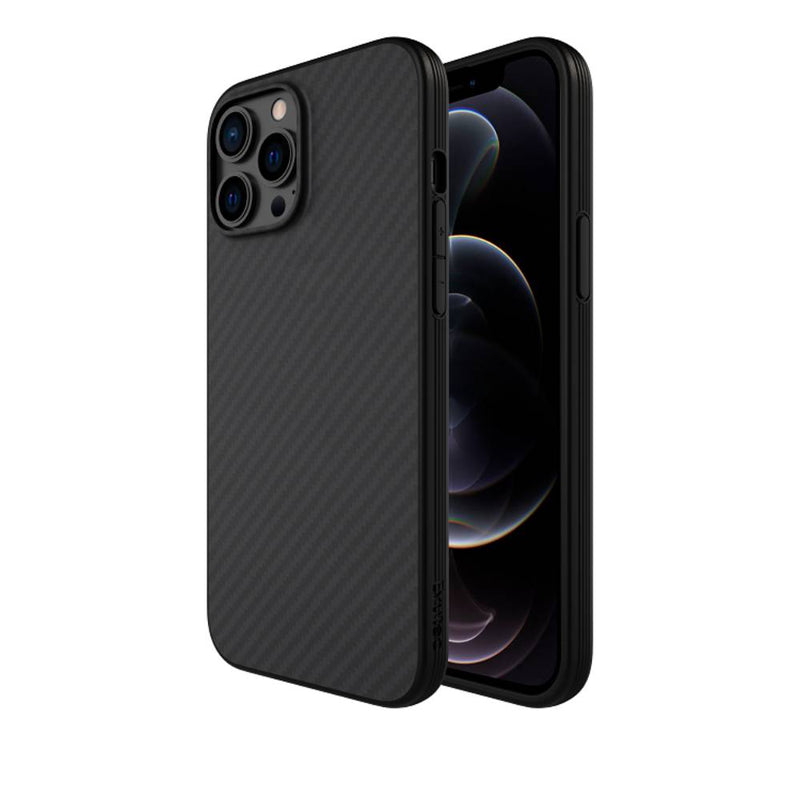 Evutec iPhone AER Karbon Case with AFIX + Vent Mount - Black [V] - كفر حماية - كاربون