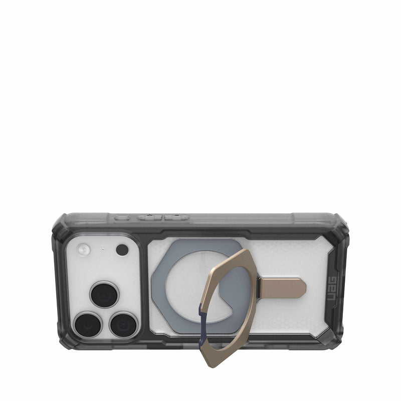 UAG iPhone 17 Pro/ 17 Pro Max Plasma XTE Magsafe Case - Ash/Titanium [V] - كفر حماية عالية - ايفون 17 برو / 17 بروماكس - ستاند بالطول والعرض - ماغ سيف