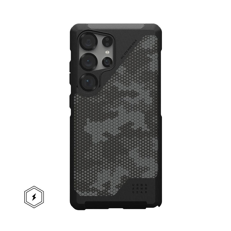 UAG Samsung Galaxy S25 Ultra Metropolis LT MagSafe Case -  Camo Graphite [V] -  S25 كفر جلاجسي  - حماية عالية - سامسونج ألتر