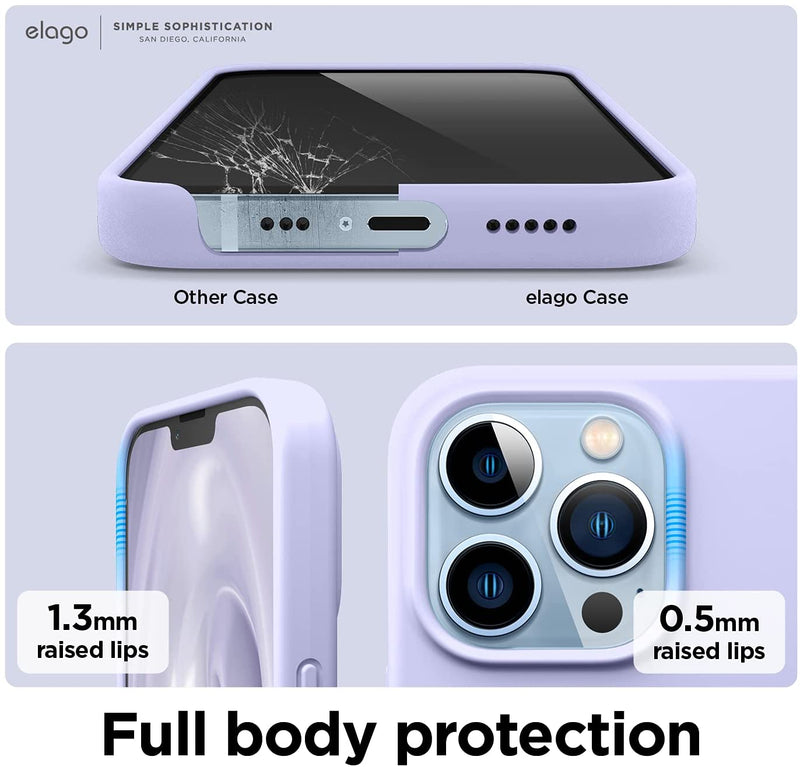 Elago Soft Silicone Case purple [V] - كفر حماية سيلكون - ماغ سيف