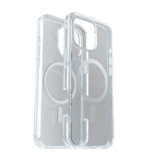 OtterBox iPhone Symmetry Clear MagSafe Case for iPhone 16 Pro/16 Pro MAX - Clear [V] - كفر حماية عالية - ماغ سيف