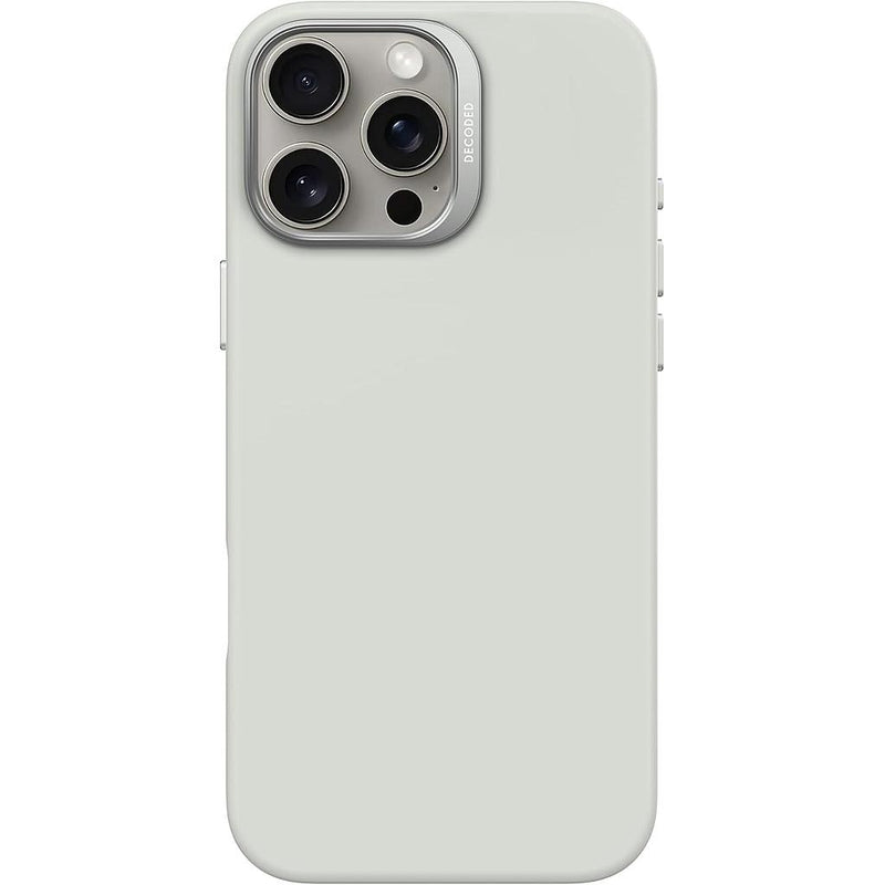 Decoded AntiMicrobial Silicone Case for iPhone 16 Pro/16 Pro MAX - Clay [V] - كفر حماية عالية - سيليكون - ماغ سيف