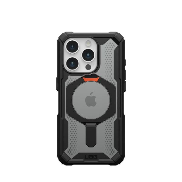 UAG iPhone 15 Pro Max Plasma XTE Magsafe Case - Black/Orange [V] كفر حماية عالية - ماغ سيف