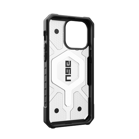 UAG iPhone  Pathfinder Magsafe Case 15 Pro/15 Pro Max - Ice [V] كفر حماية عالية - ماغ سيف