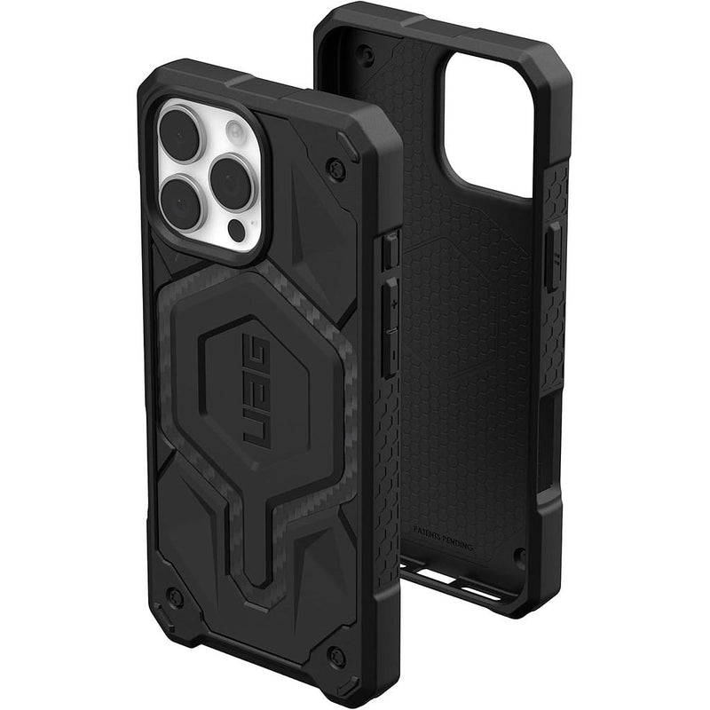 UAG Monarch Pro Magsafe Case for iPhone 16 Pro/16 Pro MAX - Carbon Fiber [V] - كفر حماية عالية - ماغ سيف