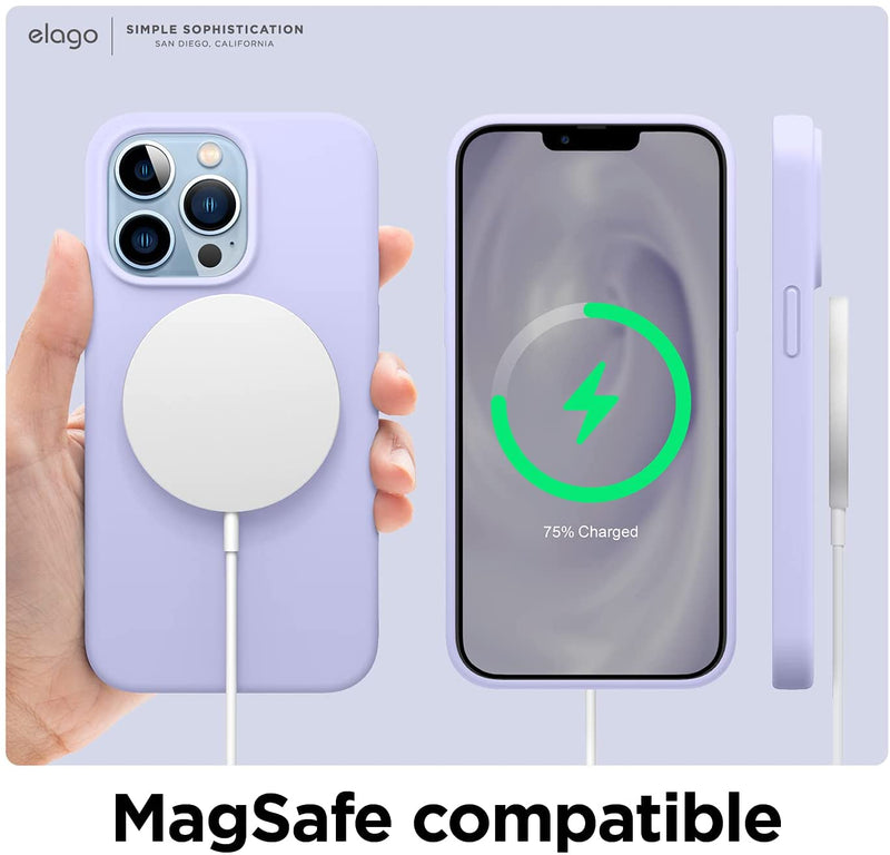 Elago Soft Silicone Case purple [V] - كفر حماية سيلكون - ماغ سيف