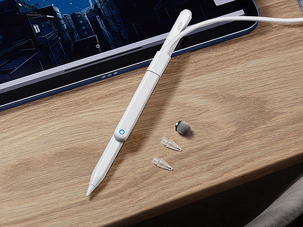 ESR Digital Pencil Pro – White - قلم الكتروني - لأجهزة ايباد برو وميني 6 ( 2018 / 2022 ) وايباد اير 4 / 5 - كفالة 12 شهر