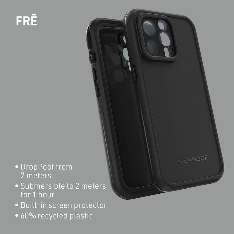 LifeProof iPhone Fre Case - Black [V] - كفر حماية عالية - ماغ سيف