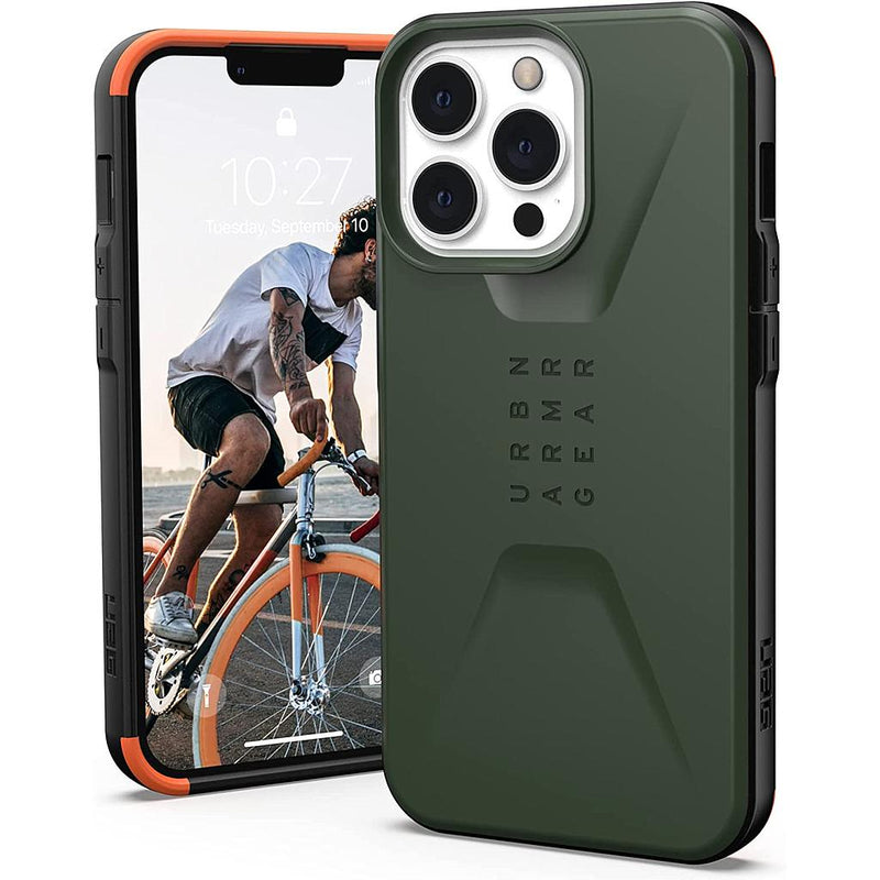 UAG iPhone Civilian Case - Olive [V] - كفر حماية  عاليه