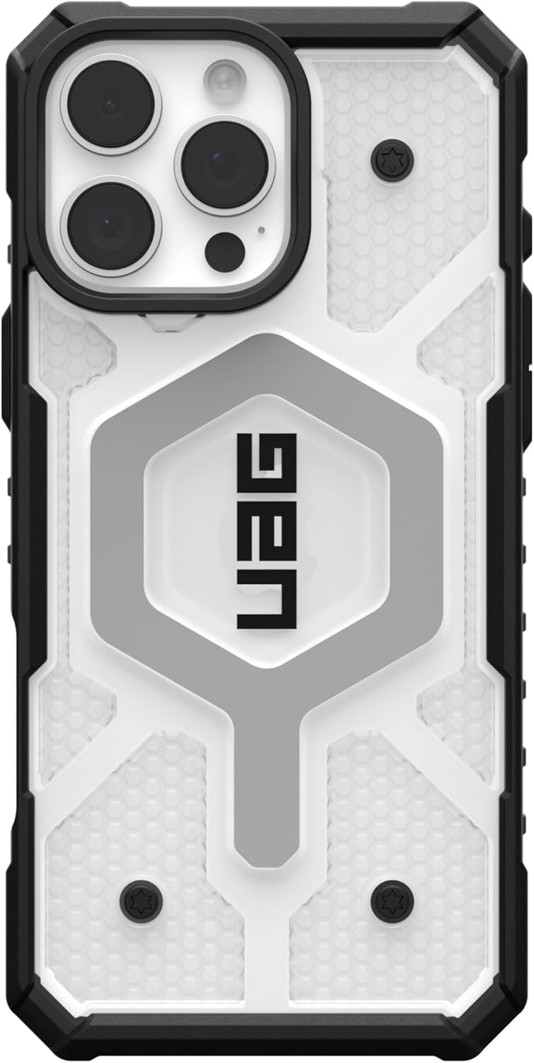 UAG Magsafe Pathfinder Clear Case for iPhone 16 Pro/16 Pro MAX -Ice [V] - كفر حماية عالية - ماغ سيف