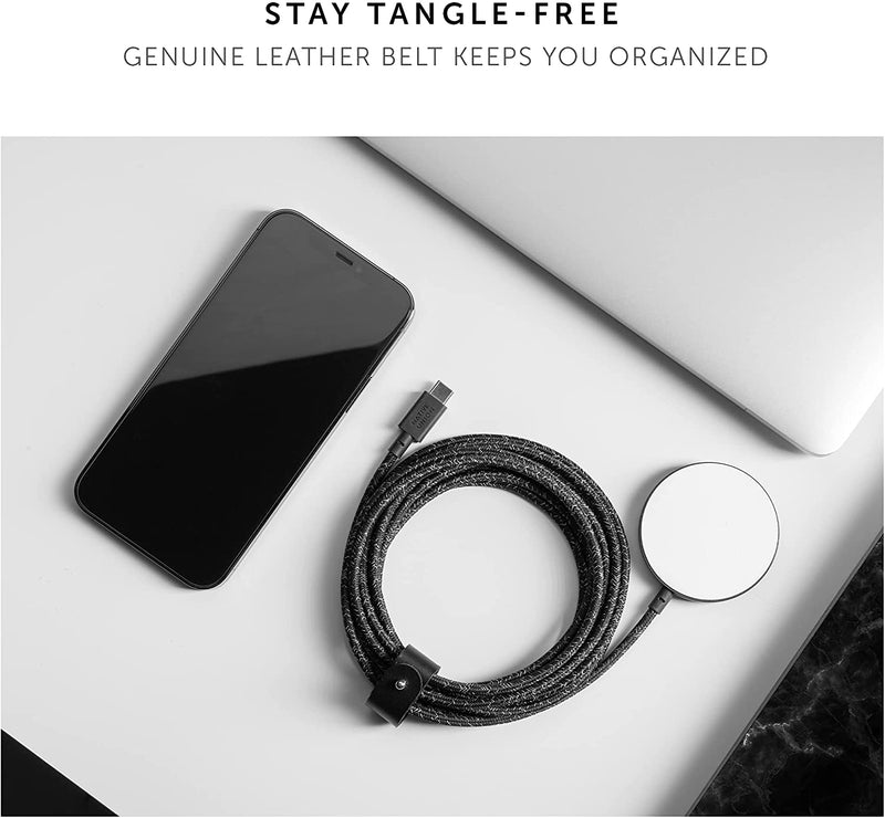 Native Union Snap Cable XL USB-C to Magnet - Cosmos [V] - شاحن لاسلكي - وايرلس - ماغ سيف - تايب سي - لاجهزة الايفون / الاندرويد / الايربودز - طول 3 متر - مقاوم للقطع - كفالة 12 شهر