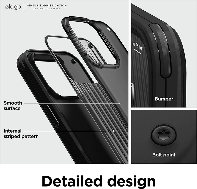 Elago Buckler Case Black [V] - كفر حماية