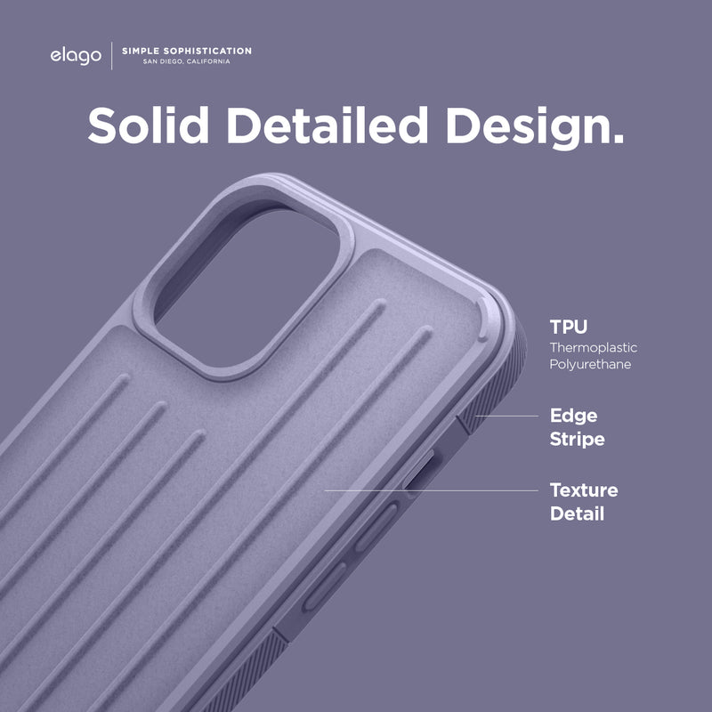 Elago Armor Case - Lavender Gray [V] - كفر حماية