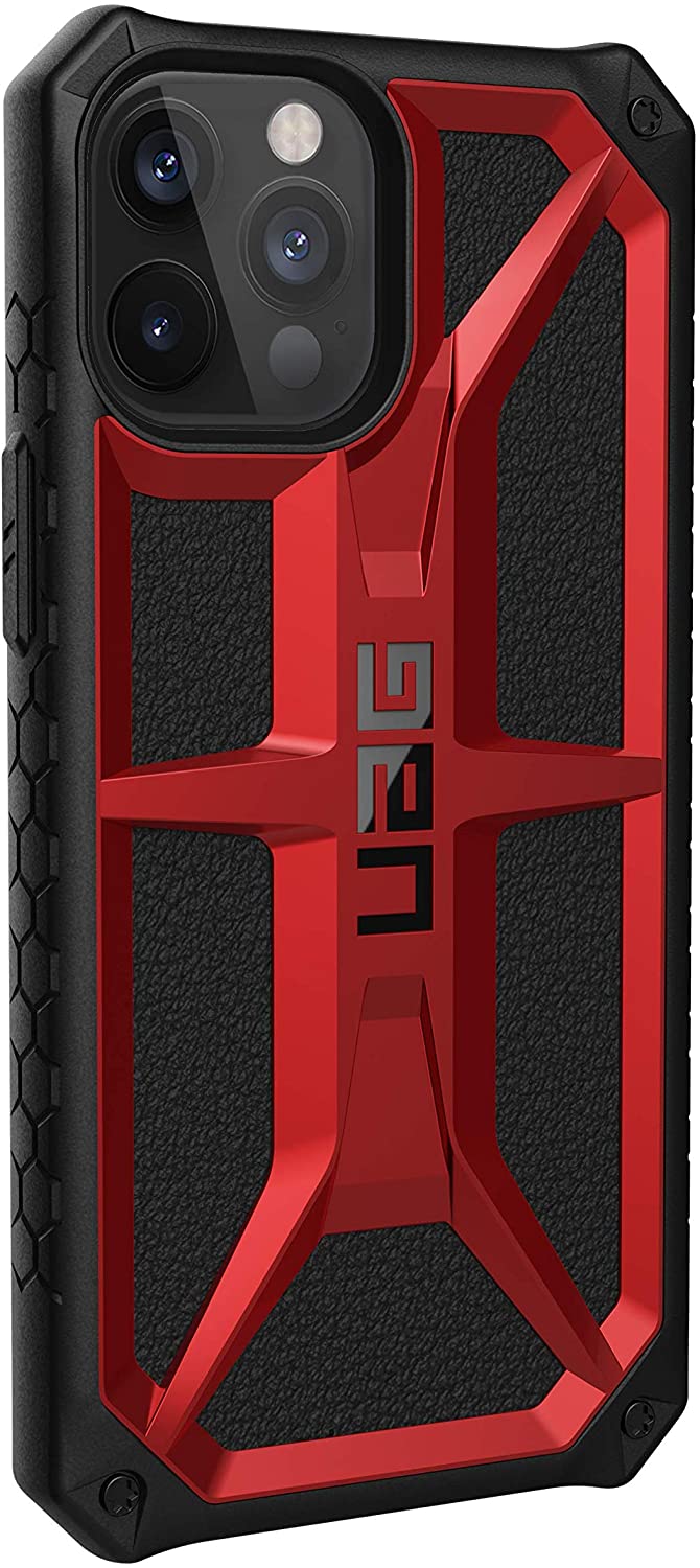 UAG Monarch Case - Crimson [V] - كفر حماية عالية - كاربون فايبر