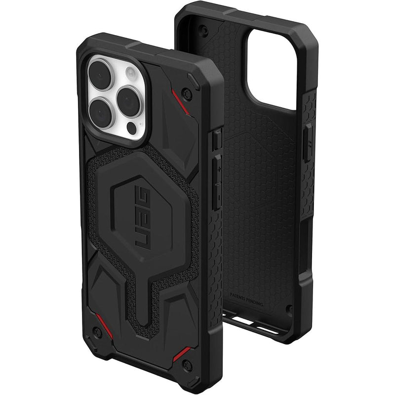 UAG Monarch Pro Kevlar Magsafe Case for iPhone 16 Pro/16 Pro MAX - Kevlar Black [V] - كفر حماية عالية - ماغ سيف