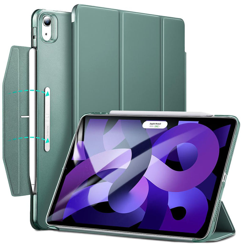 ESR iPad Air 11" - 2024 - Ascend Trifold Case Forest Green [V] - كفرات ايباد