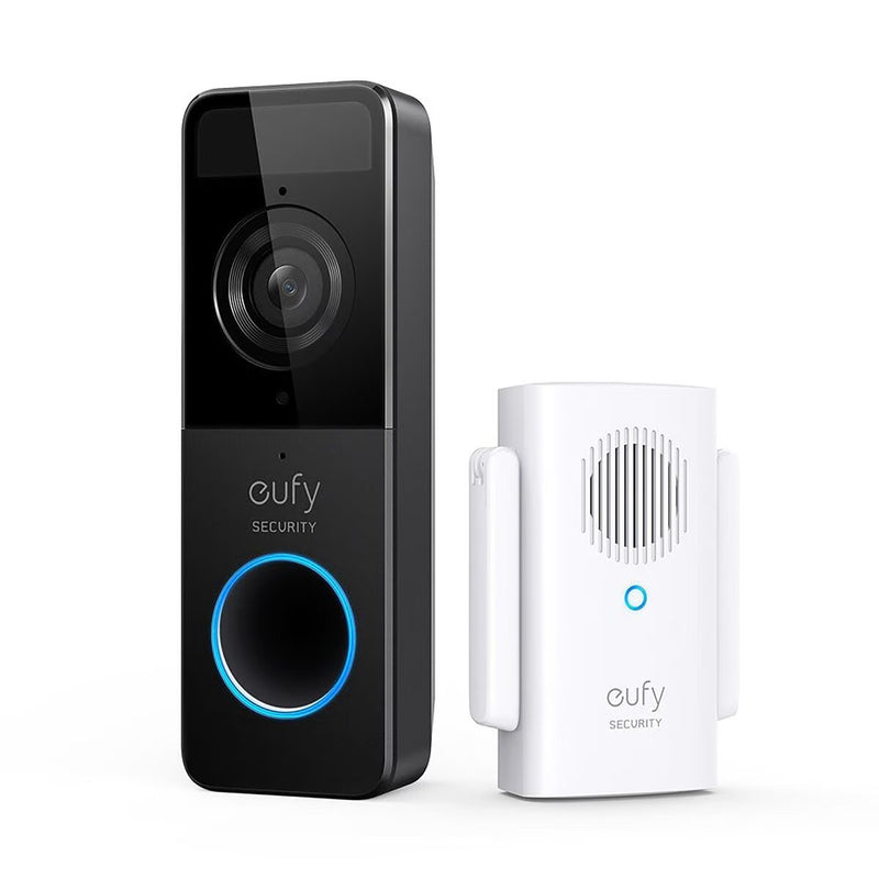 Eufy Video Doorbell 1080p (Battery-Powered) -Black [D] -  جرس باب لاسلكي من يوفي