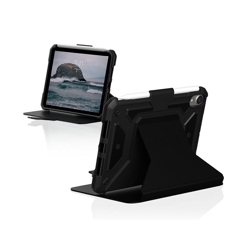 UAG iPad mini 7/6 Metropolis SE Case - Black [V] - كفر ايباد حماية عاليه