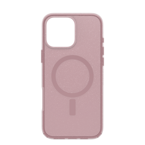 OtterBox iPhone Symmetry Clear MagSafe Case for iPhone 16 Pro/16 Pro MAX - Pink [V] - كفر حماية عالية - ماغ سيف