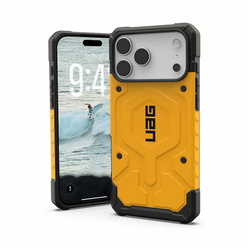 UAG iPhone 17 Pro/ 17 Pro Max Pathfinder Magsafe Case - Heritage Yellow [V] - كفر حماية عالية - ايفون 17 برو / 17 بروماكس - ماغ سيف