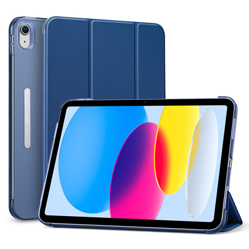 ESR iPad 10.9 2022 (10th Gen) Ascend Trifold Case - Navy Blue [V] - كفر ايباد حماية عاليه