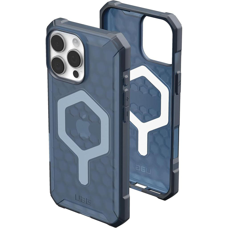 UAG Magsafe Essential Armor Case for iPhone 16 Pro/16 Pro MAX - Cloud Blue [V] - كفر حماية عالية - ماغ سيف