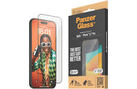 PanzerGlass Ultra-Wide Fit Screen Protector for Apple iPhone 15/15 Plus/15 Pro/15 Pro Max - Clear - حماية شاشة شفافة عالية الجودة  - كاملة - بانزر جلاس