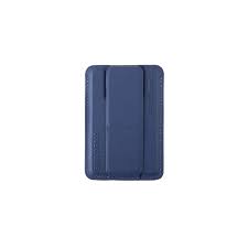 SkinArma Kado Mag-Charge Card Holder With Grip Stand - Blue / Blue - مسكة مغناطيس - ماق سيف - وستاند جانبي ورأسي ومحفظة للبطاقات - سكين ارما