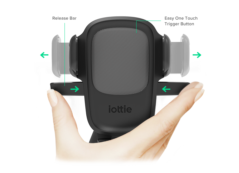 iOttie Easy One Touch 5 Smartphone Car Dash and Windshield Mount [C] - ستاند سيارة  - مناسب لجميع انواع الاجهزة - سهولة ادخال واخراج الهاتف