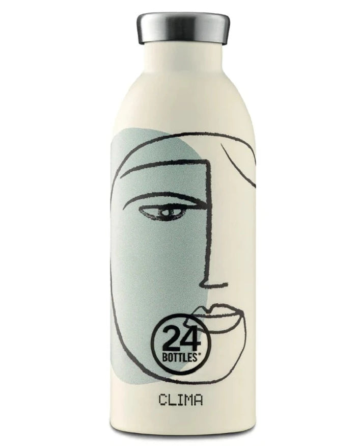 24Bottles Clima 500ml - White Calypso - مطارة حافظة للحرارة