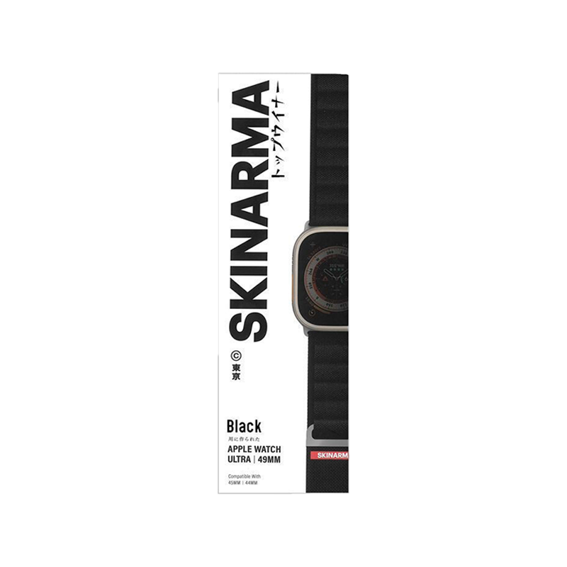 SkinArma Kobu Watch Strap for Apple Watch 49/45/44/42mm - Black