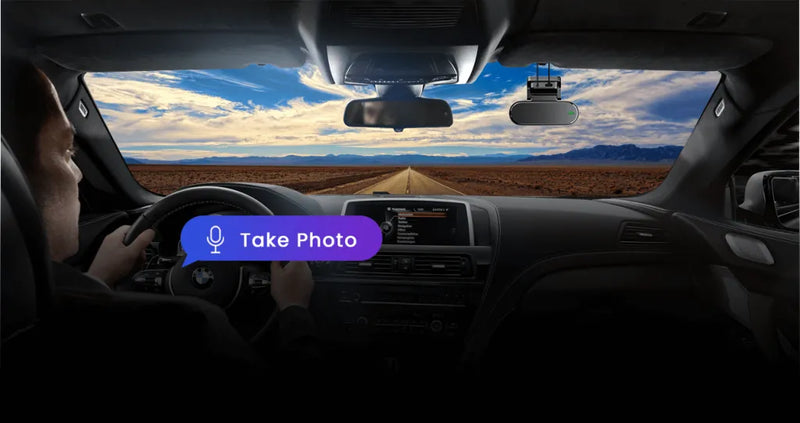 DDPAI Ultra 4k Dual Dashcam - كاميرا تصوير للسيارة  ( امامية + خلفية ) - 2 في 1 - عالية الجودة - بث مباشر - واي فاي - كفالة 12 شهر