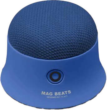 PAWA Mag Beats Mini Magsafe Speaker | Blue [O] - سبيكر ميني - ماغ سيف - كفالة 12 شهر