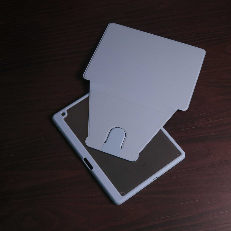 WiWu Waltz Rotative iPad Case - Light Blue - كفر ايباد حماية عالية - مع مكان للقلم - ووضعيتين للاستاند بالطول والعرض
