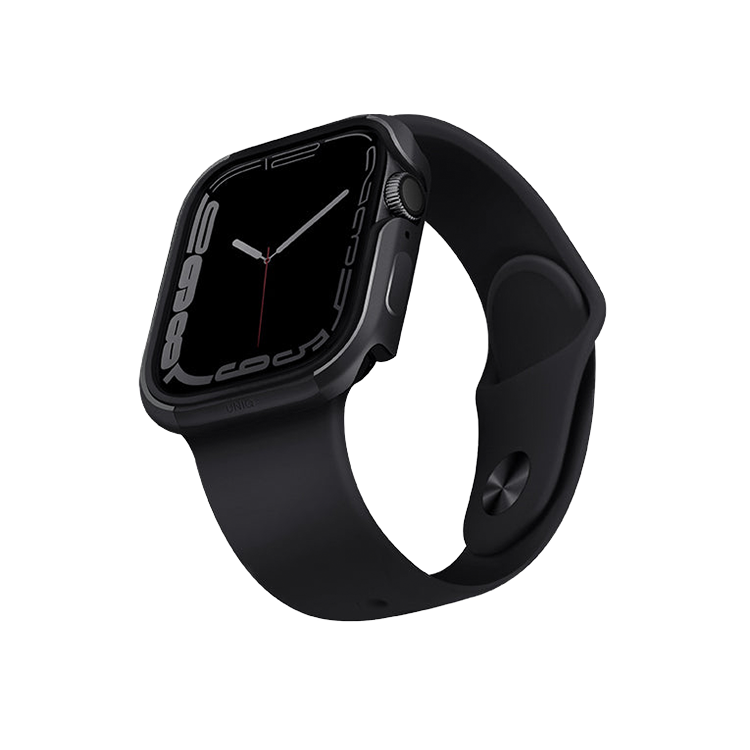 Uniq  Valencia Watch Case for Apple Watch - Graphite - كفر حماية لشاشة وساعة ابل - بدون سير