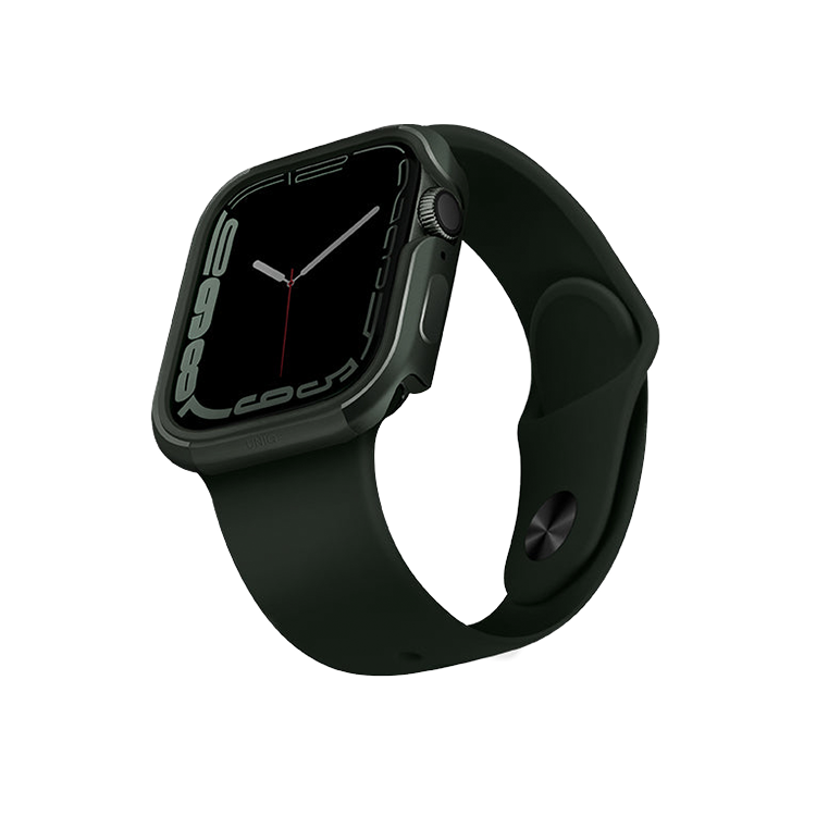 Uniq  Valencia Watch Case for Apple Watch - Green - كفر حماية لشاشة وساعة ابل - بدون سير