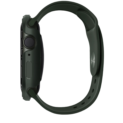 Uniq  Valencia Watch Case for Apple Watch - Green - كفر حماية لشاشة وساعة ابل - بدون سير