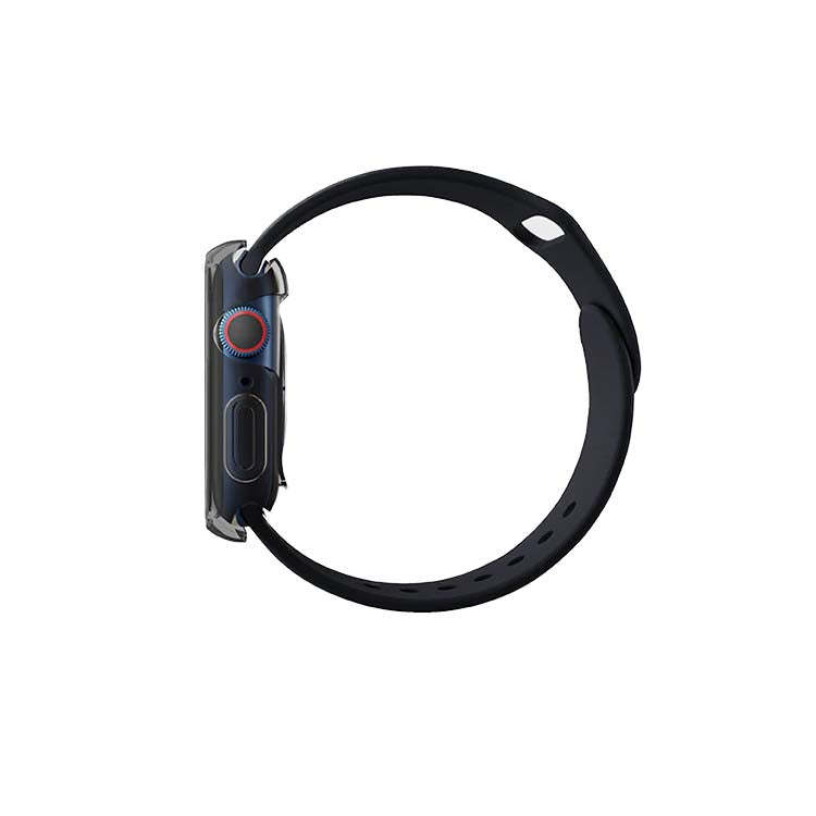 Uniq Garde Hybrid Case with Screen Protection For Apple Watch - Smoked Tinted Grey - حماية شاشة لساعة ابل واتش - يونيك