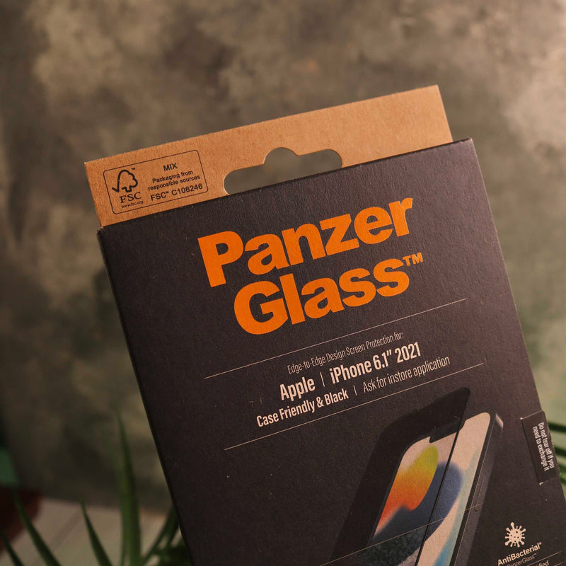 PanzerGlass for iPhone 14 Plus/13 Pro MAX - Clear Case Friendly - حماية شاشة شفافة عالية الجودة - بانزر جلاس - ايفون 13 برو ماكس
