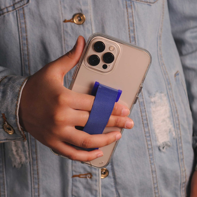 Love Handle Phone Grip - Pro - Blue - مسكة وستاند ومغناطيس - الامريكية