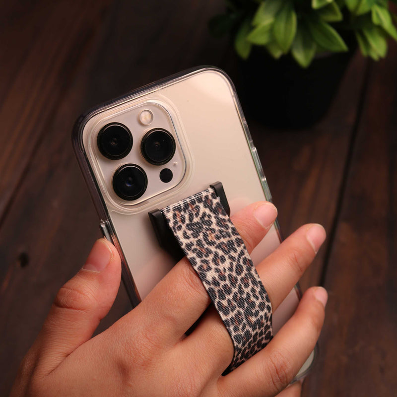 Love Handle Phone Grip - Pro - Leopard - مسكة وستاند ومغناطيس - لوف هاندل الامريكية