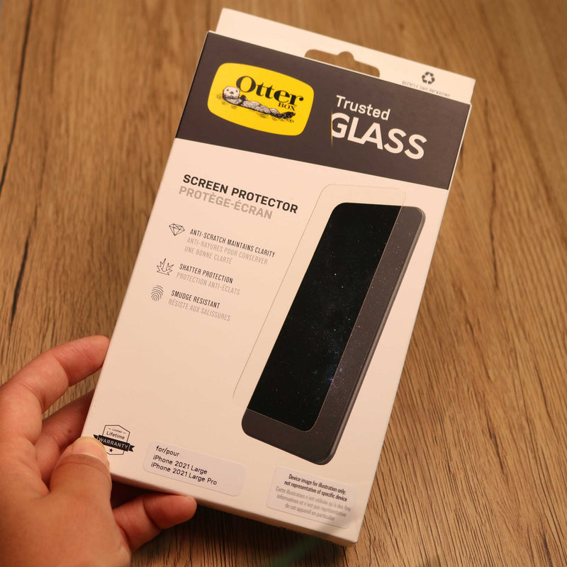 OtterBox Trusted Glass - iPhone 13/13 Pro/13 Pro MAX - حماية شاشة - شفافة - اوتربوكس - مقاومة للخدش