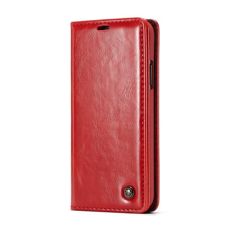 CaseMe 003 - Wallet - Red - كفر محفظة وبطاقات