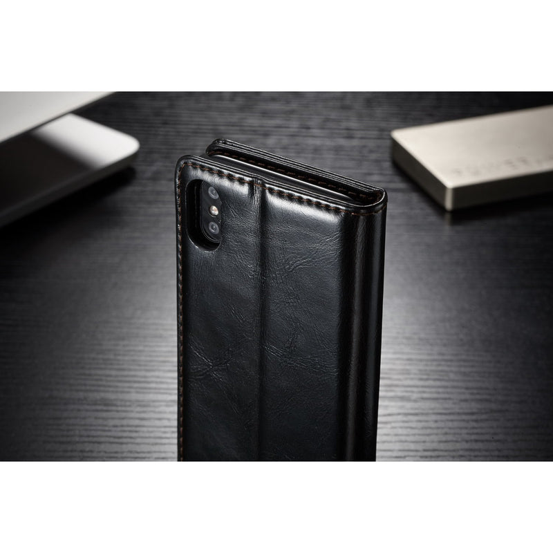 CaseMe 003 - Wallet - Black - كفر محفظة وبطاقات