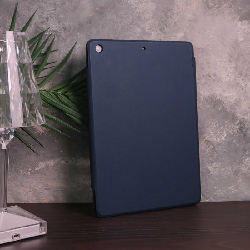 WiWu Transformers iPad Folio Case - Navy Blue - كفر ايباد حماية عالية - اكثر من وضعية للاستاند