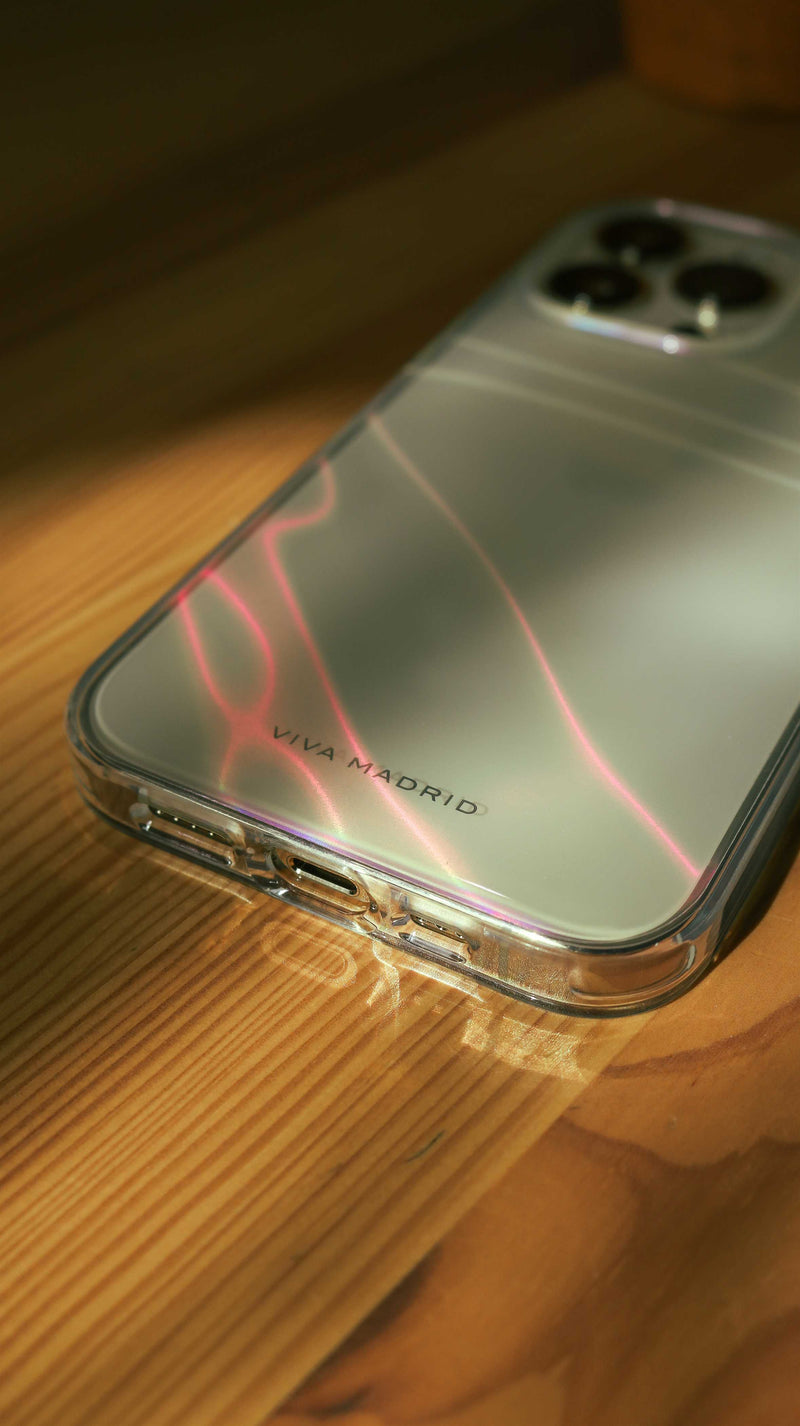 ViVa Madrid Aura Bubly Hybrid - Clear - iPhone 13 Pro/13 Pro MAX - كفر حماية عالية - فيفا مدريد