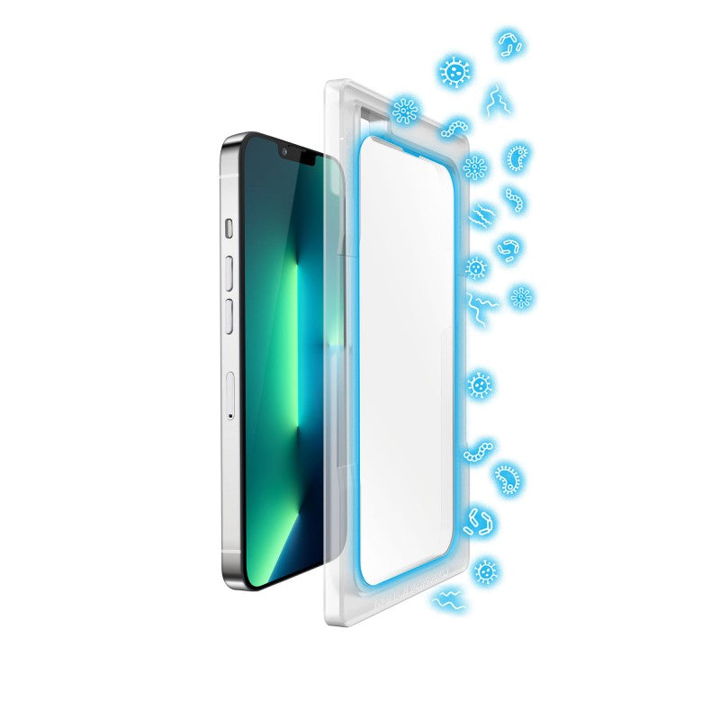 Torrii BODYGLASS Screen Protector Anti-bacterial Coating for iPhone - Clear - حماية شاشة شفافة - توري - مقاومة للخدش والبكتيريا