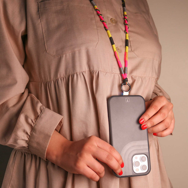 Happy-Nes - Easy Phone Strap - Navagio Adjustable Strap - With or Without Case - خيط علاقة - صناعة يدوية تركية - يمكنكم اختيار مع كفر او بدون كفر فقط خيط علاقة