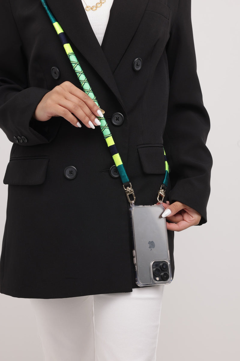 Happy-Nes - The Original Adjustable Phone Strap - Amazon Adjustable Strap - With or Without Case - خيط علاقة - صناعة يدوية تركية - يمكنكم اختيار مع كفر او بدون كفر فقط خيط علاقة